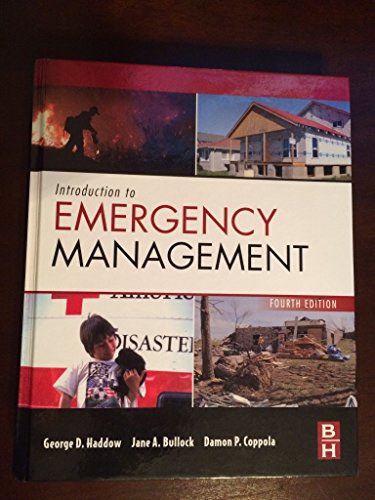Stock image for Introduction to Emergency Management for sale by Once Upon A Time Books