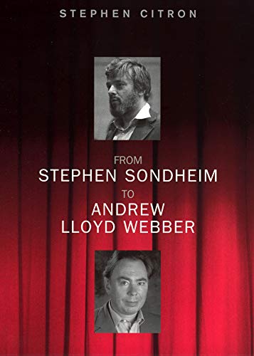 9781856192736: Sondheim And Lloyd Webber
