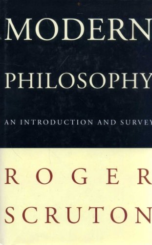 9781856193924: Modern Philosophy: An Introduction and Survey