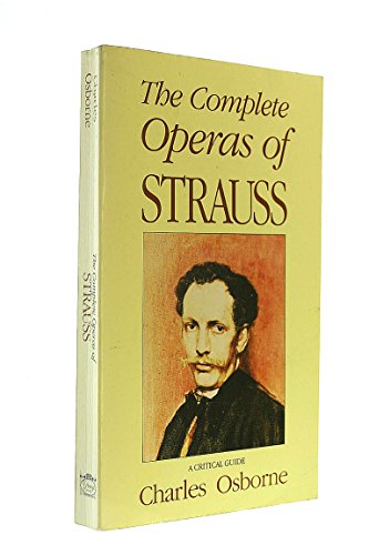 Beispielbild fr Complete Operas of Richard Strous zum Verkauf von Better World Books