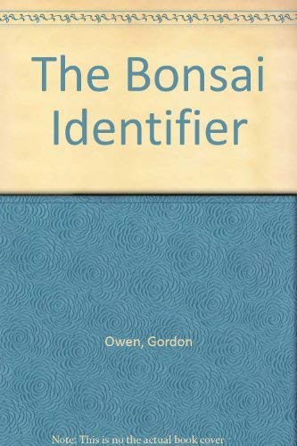 9781856279543: The Bonsai Identifier