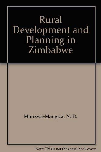 9781856281423: Rural Development and Planning in Zimbabwe