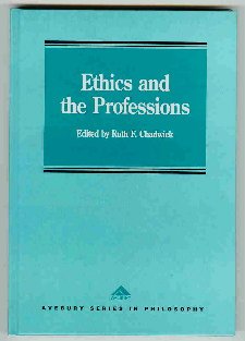 Stock image for Ethics and the Professions for sale by Alexander Books (ABAC/ILAB)