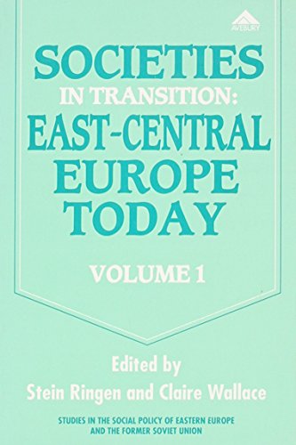 Stock image for Societies in Transition: East-Central Europe Today : Prague Papers on Social Responses to Transformation (Studies in the Social Policy of Eastern Eu) for sale by Phatpocket Limited