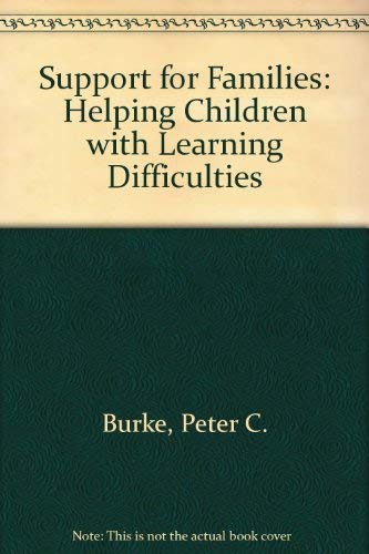 9781856289832: Support for Families: Helping Children with Learning Difficulties