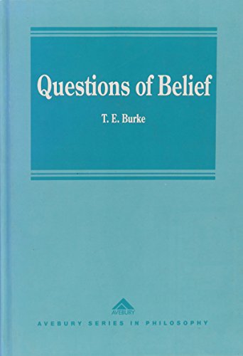 9781856289887: Questions of Belief (Philosophy S.)