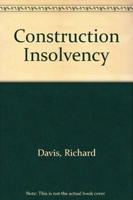 Imagen de archivo de Construction Insolvency a la venta por Brit Books