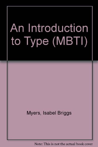 Beispielbild fr An Introduction to Type (MBTI) zum Verkauf von WorldofBooks
