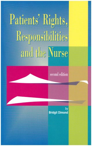 Imagen de archivo de Patients' Rights, Responsibilities and the Nurse a la venta por Anybook.com