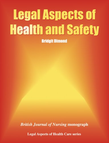 Stock image for Legal Aspects of Health and Safety: British Journal of Nursing Monograph for sale by MusicMagpie