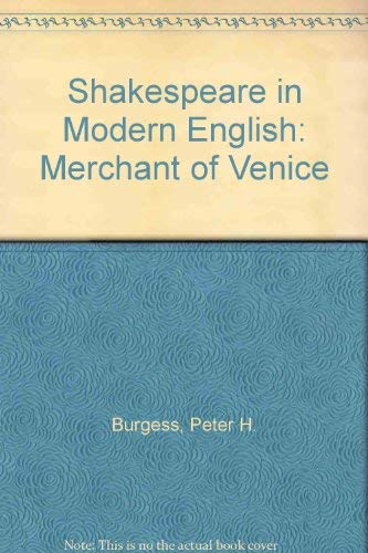 Imagen de archivo de Shakespeare in Modern English: "Merchant of Venice" a la venta por Hay-on-Wye Booksellers