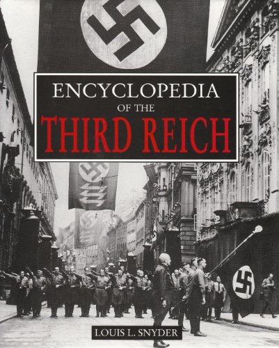 Beispielbild fr Encyclopedia of the Third Reich zum Verkauf von AwesomeBooks