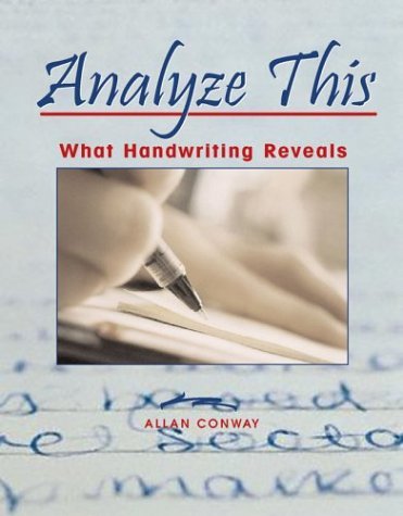 9781856487078: Analyze This: What Handwriting Reveals