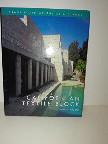 Beispielbild fr Californian Textile Block zum Verkauf von Better World Books