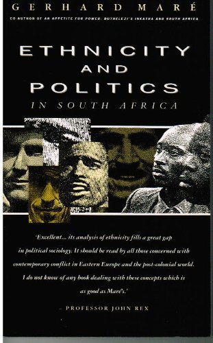 Beispielbild fr Ethnicity and Politics in South Africa zum Verkauf von Wonder Book