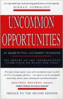 Beispielbild fr Uncommon Opportunities: An Agenda for Peace and Equitable Development zum Verkauf von Wonder Book
