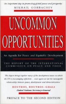 Stock image for Uncommon Opportunities: An Agenda for Peace and Equitable Development for sale by Wonder Book