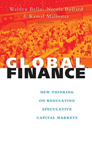 Stock image for Global Finance: New Thinking on Regulating Speculative Capital Markets for sale by Shadow Books