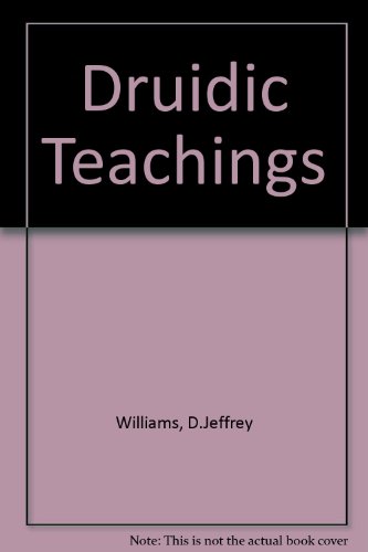 Stock image for Druidic Teachings (1934) for sale by Sequitur Books