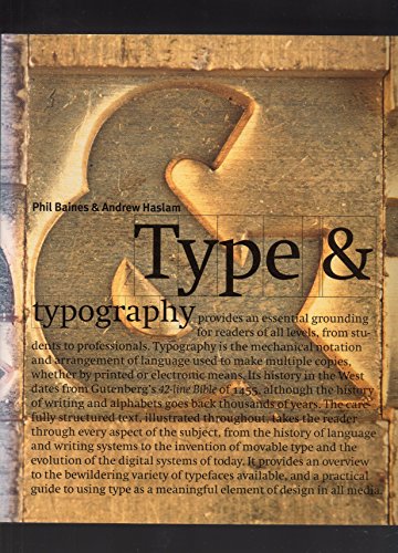 Beispielbild fr Type and Typography zum Verkauf von AwesomeBooks
