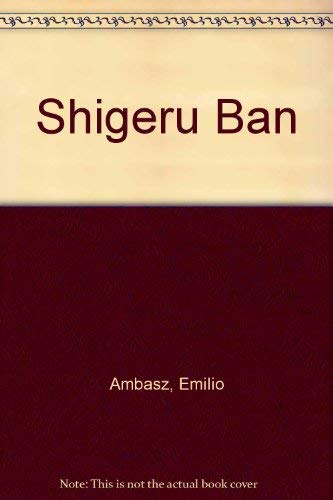 SHIGERU BAN (9781856693011) by EMILIO AMBASZ