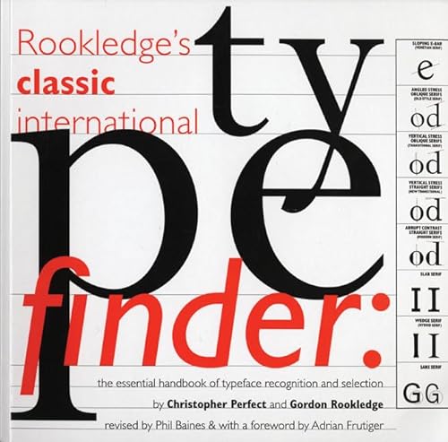 9781856694063: Rookledge's Classis International Typefinder: The Essential Handbook of Typeface Recognition and Selection