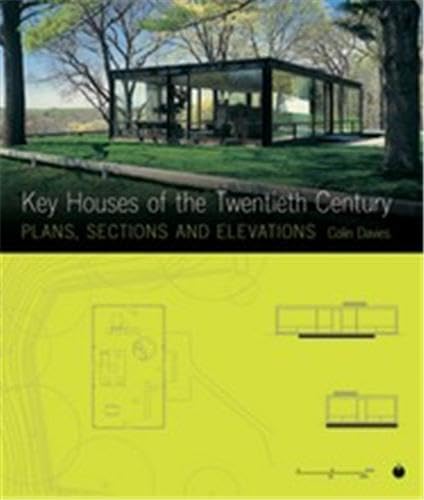 9781856694636: Key Houses of the Twentieth Century: Plans, Sections & Elevations + CD-ROM