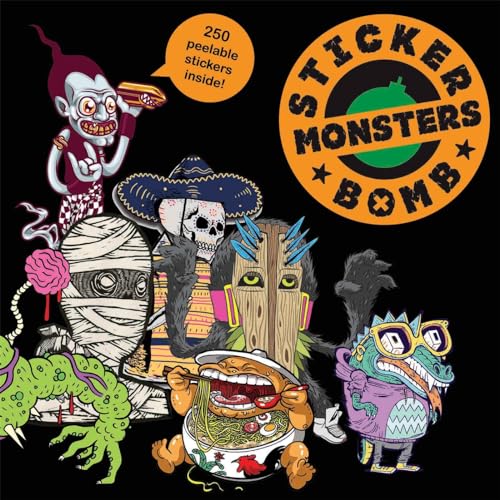 Imagen de archivo de Stickerbomb Monsters a la venta por Blackwell's