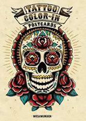 Stock image for Tattoo Color-In Postcards for sale by Russell Books