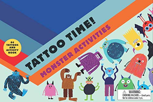 Imagen de archivo de Tattoo Time! Monster Activities: Monster Activities (Magma for Laurence King) a la venta por WorldofBooks