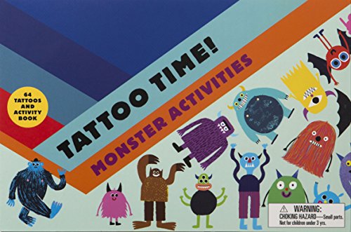 9781856699938: Tattoo Time! Monster Activities