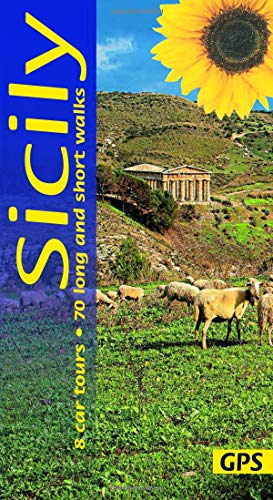 Stock image for Sicily Walking Guide: 70 long and short walks with detailed maps and GPS; 8 car tours with pull-out map: 8 car tours, 70 long and short walks with GPS (Sunflower Walking & Trekking Guide) for sale by WorldofBooks