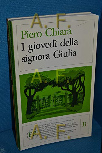 9781856930963: Giovedi della Signora Giulia