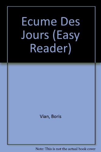 003573: L'ecume De Jours (9781856931625) by Vian