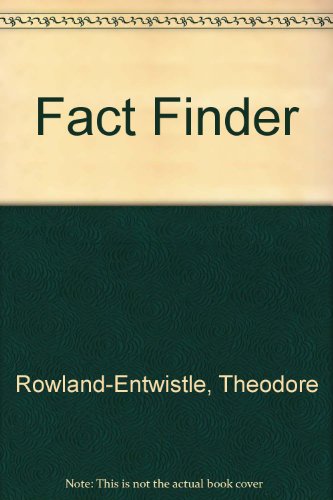Beispielbild fr Fact Finder zum Verkauf von Wonder Book
