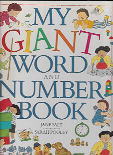 Stock image for My Giant Word and Number Book for sale by Friends of the Brownsburg Public Library
