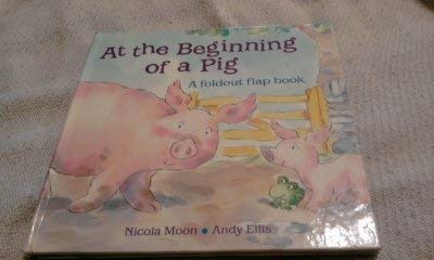 Imagen de archivo de At the Beginning of a Pig: Foldout Flap Book a la venta por ThriftBooks-Atlanta