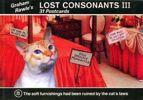 9781857021417: Lost Consonants: No.3 ("Guardian" books)