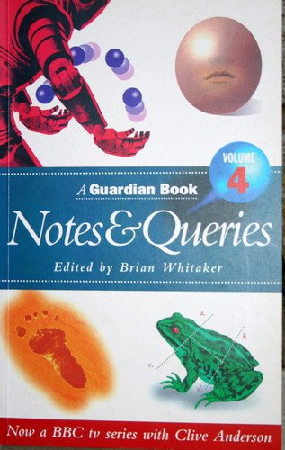 9781857021608: Notes & Queries, Vol. 4: No. 4