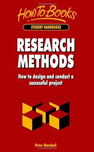 9781857034103: Research Methods: How to design and conduct a successful project (Student Handbooks)