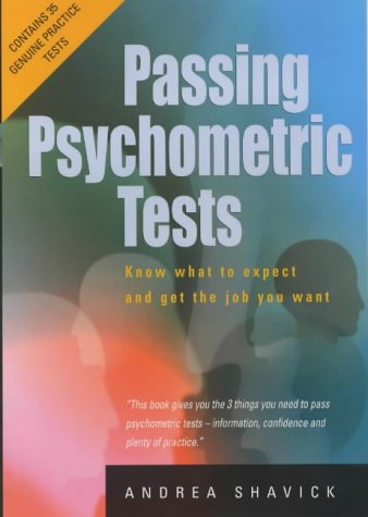 9781857038194: Passing Psychometric Tests: Know What to Expect and Get the Job You Want