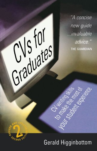 Beispielbild fr Cvs for Graduates zum Verkauf von Anybook.com