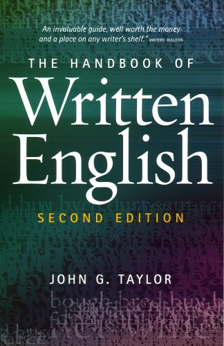 Beispielbild fr The Handbook of Written English zum Verkauf von WorldofBooks