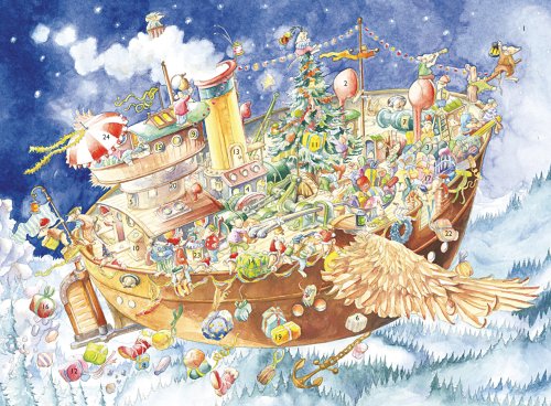 Stock image for Christmas with the Boatmice Advent Calendar for sale by CitiRetail