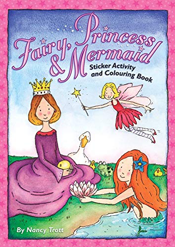 Stock image for Fairy, Princess & Mermaid Activity & Sticker Book for sale by WorldofBooks