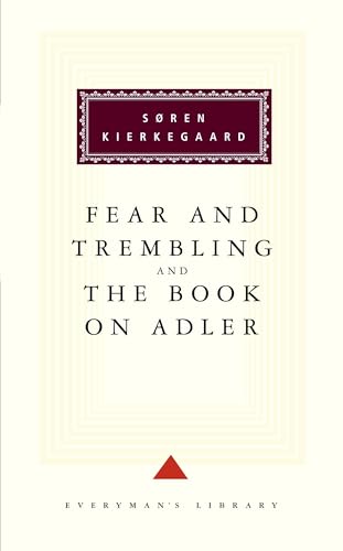 9781857151787: The Fear And Trembling And The Book On Adler