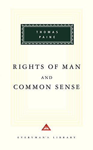 Stock image for The Rights Of Man And Common Sense: Thomas Paine (Everyman's Library CLASSICS) for sale by WorldofBooks