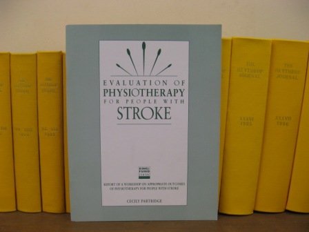 9781857170740: Evaluation of Physiotherapy for People with Stroke
