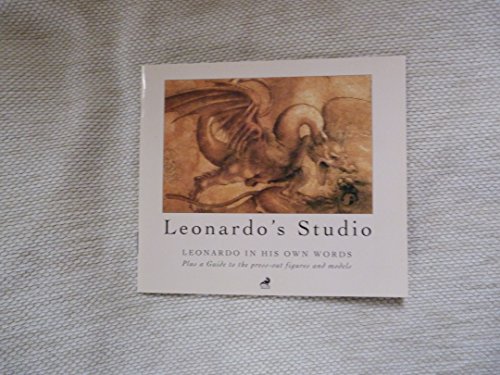 Imagen de archivo de Leonardo's Studio: A Portfolio of His Life, His Work, His Words and a Pop-Up Studio a la venta por Books From California