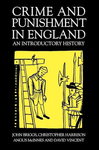 Stock image for Crime And Punishment In England: An Introductory History for sale by Goldstone Books